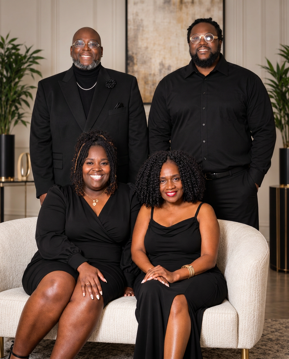 The C&C Experience family and catering team